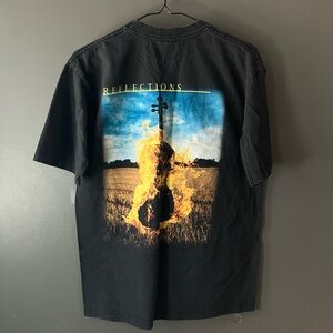 Y2K Vintage Band Tee Apocalyptica Reflections 2004 Symphonic Metal Cello Finnish